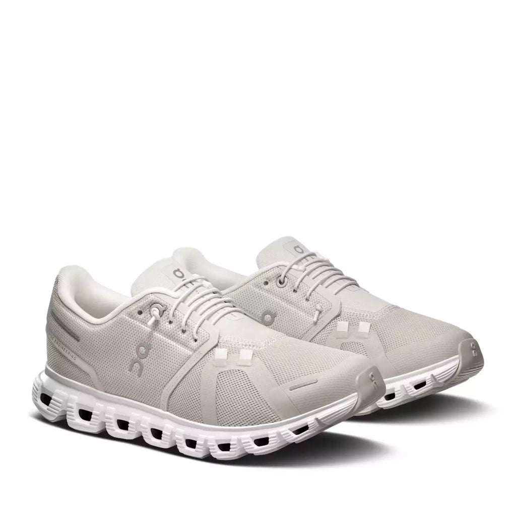 On Running Cloud 6 Pearl White