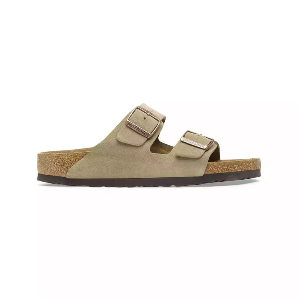 Birkenstock Arizona Suede Leather – Taupe