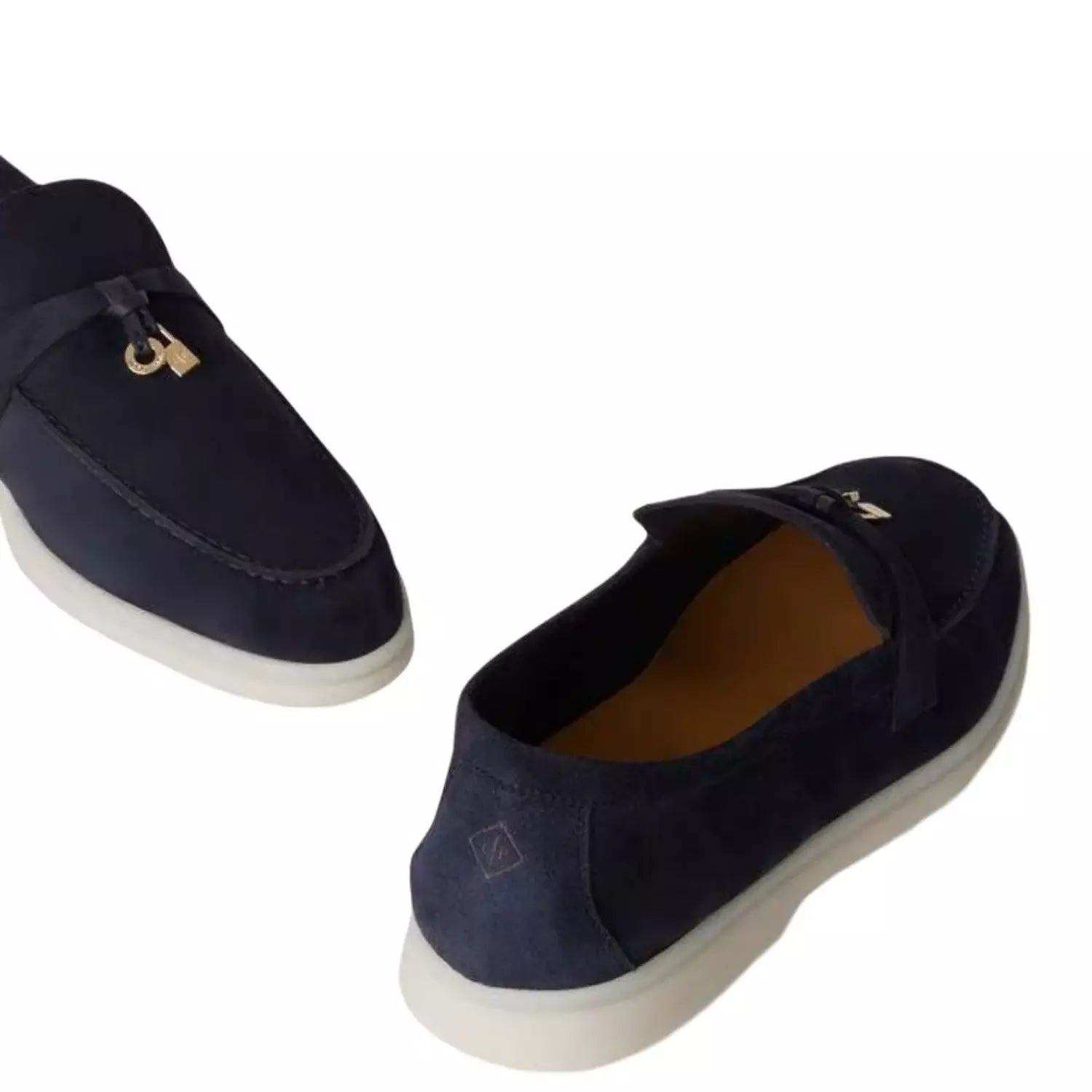 Loro piana Summer Charms Walk Loafer Color : Argo Blue Melange