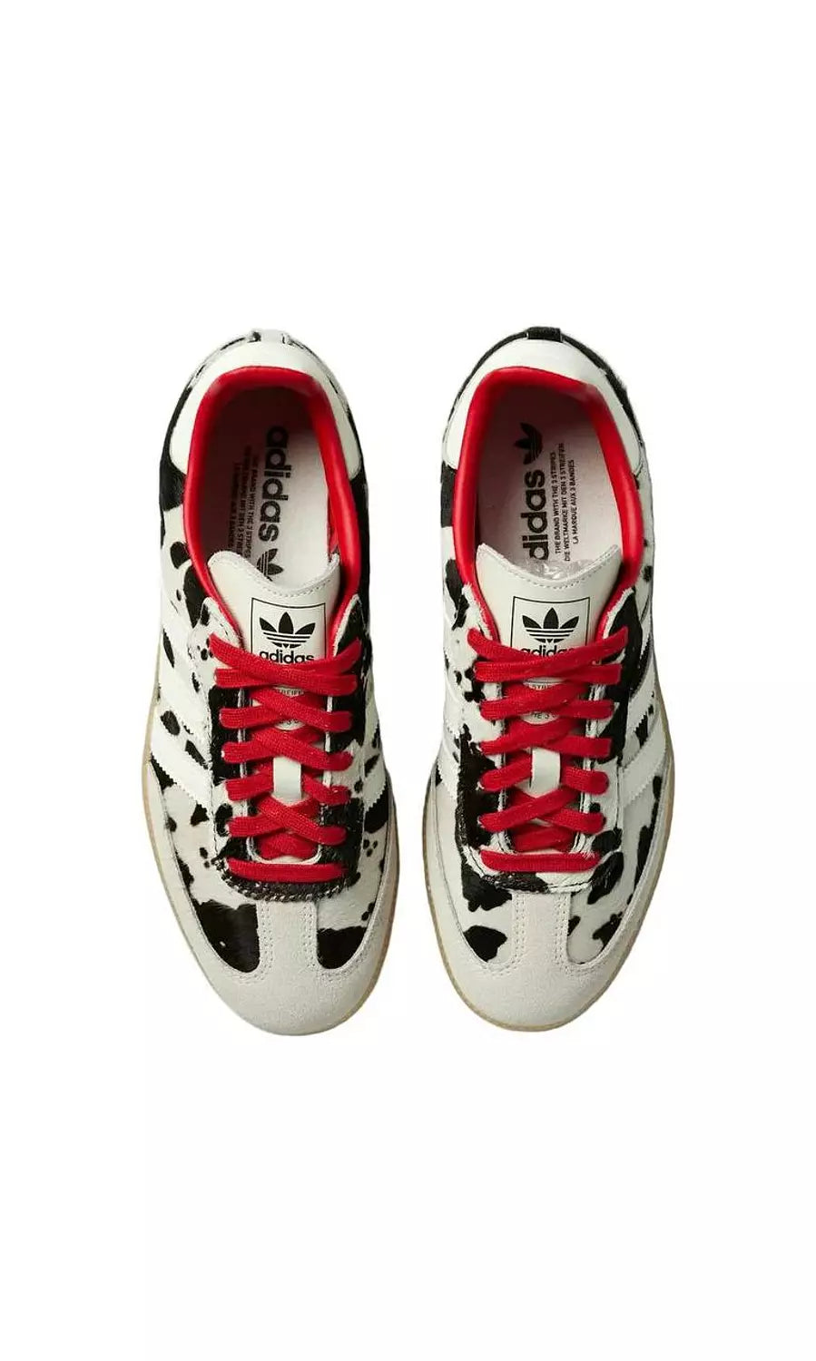 Adidas Samba RED Cow Print