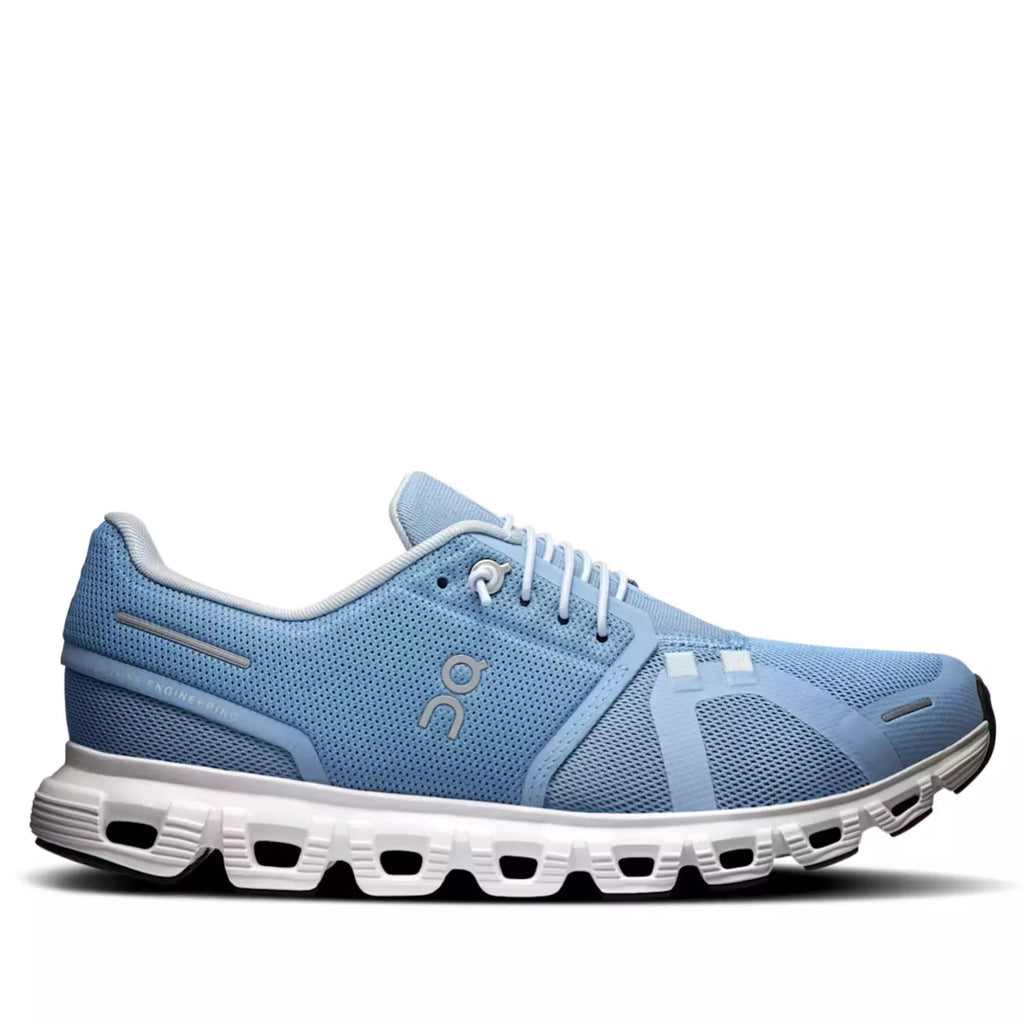 On Running Cloud 6 Chambray White