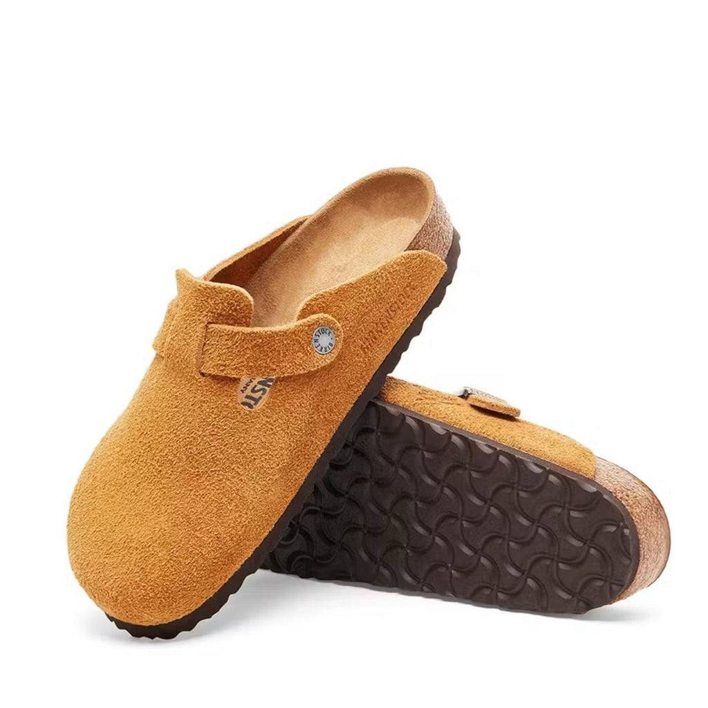 Stussy X Birkenstock boston Bs mink