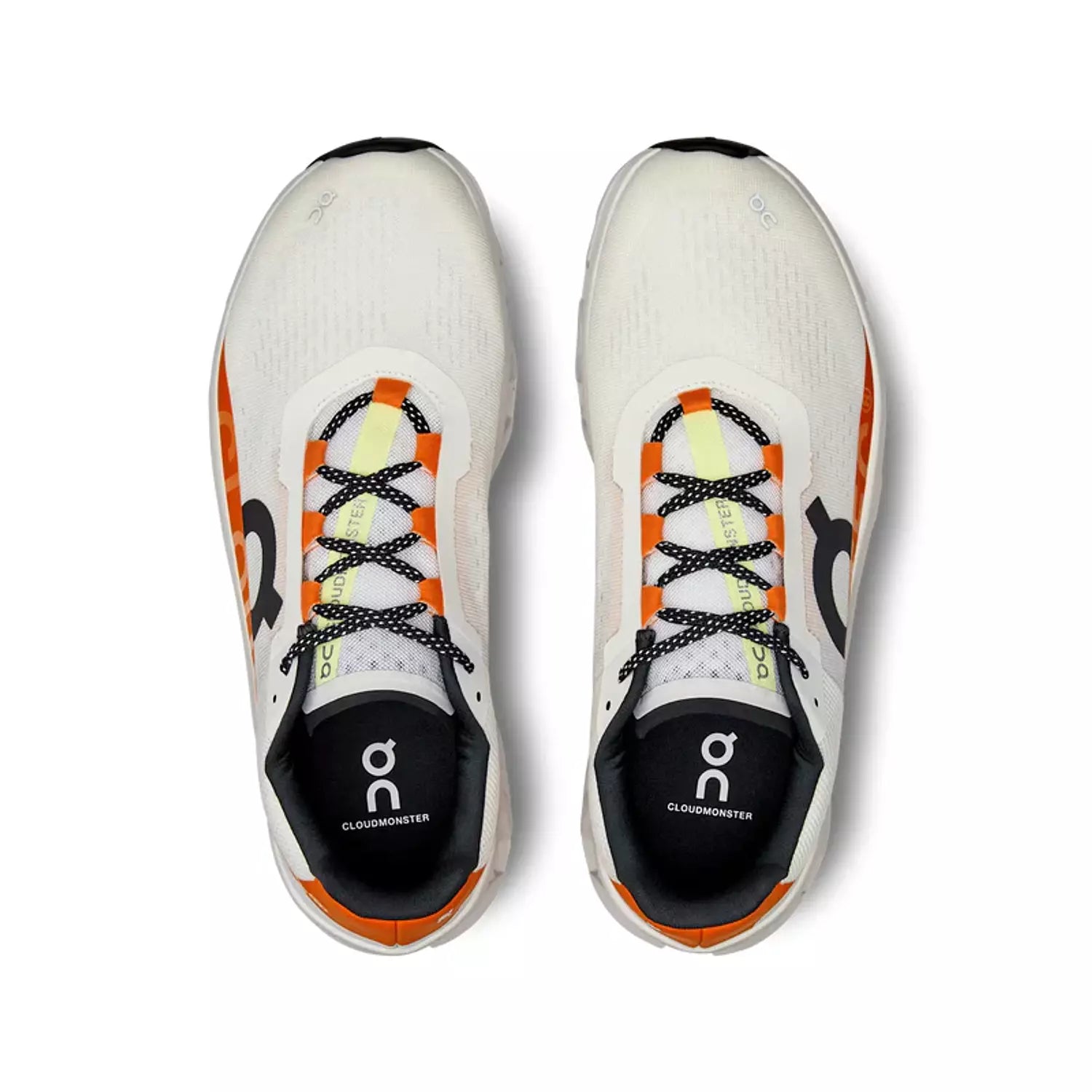 On Running Cloudmonster Undyed/White/Flame