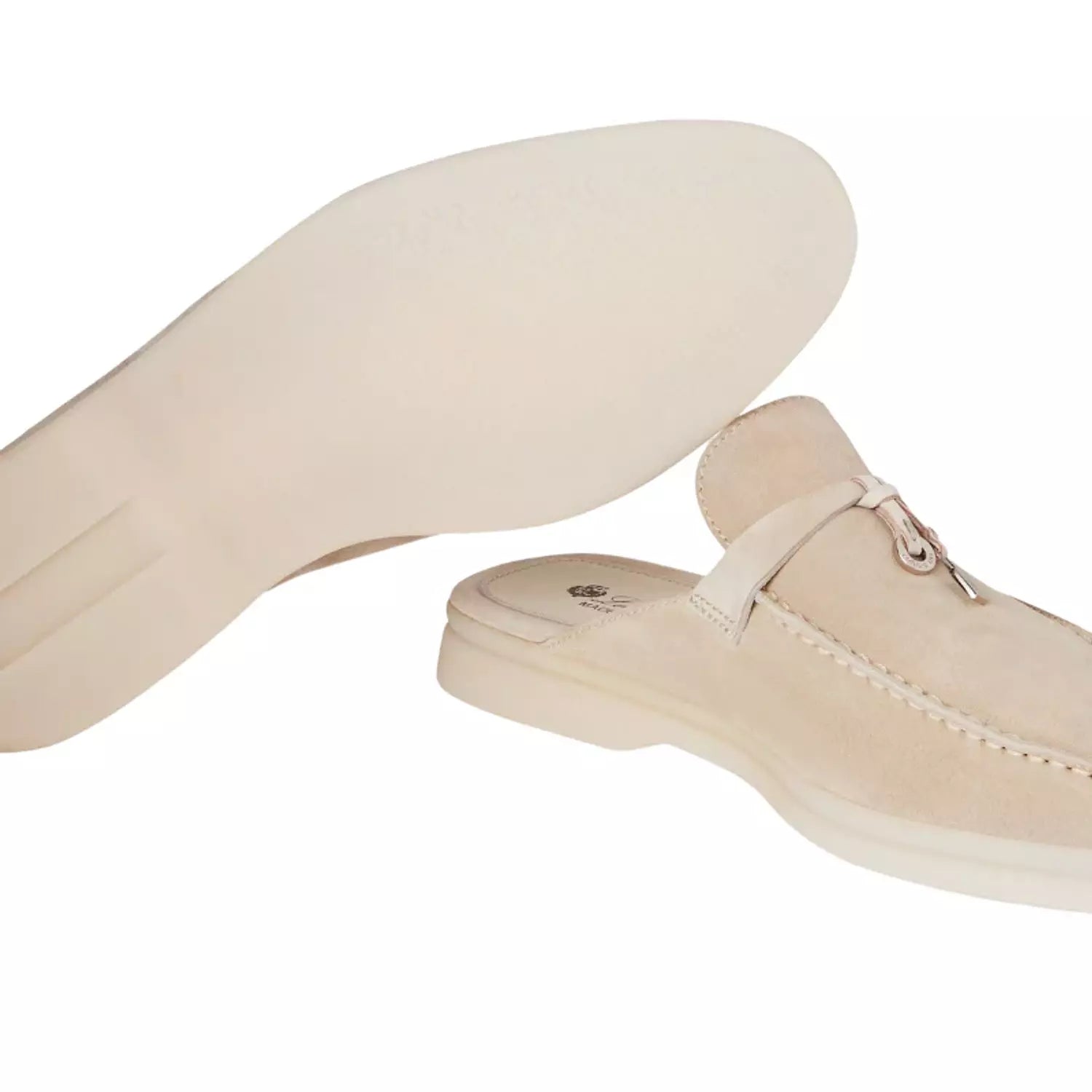Loro piana Babouche Charms Walk Loafer 'Linen'
