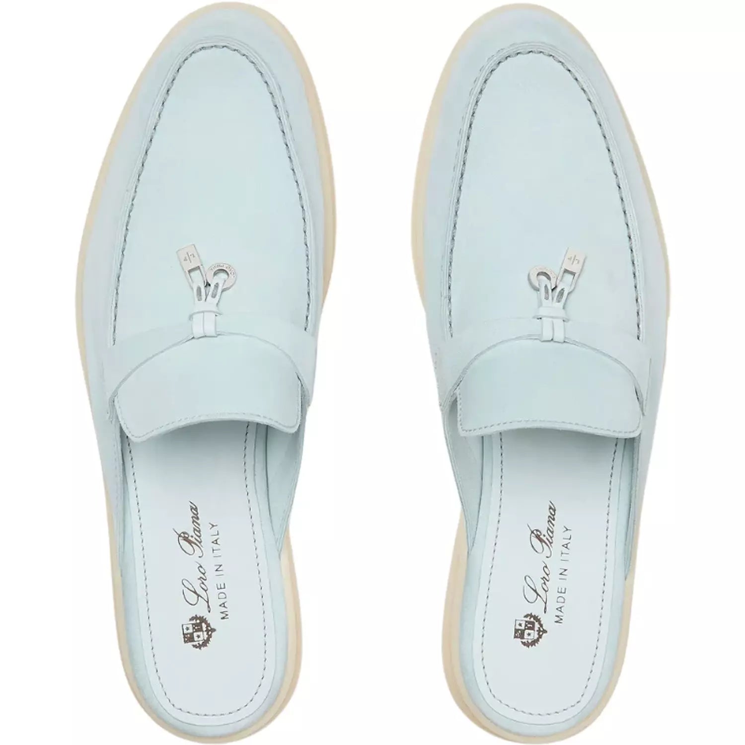 Loro piana Babouche Charms Walk Loafer'Spring Waterfall Melange (60BJ