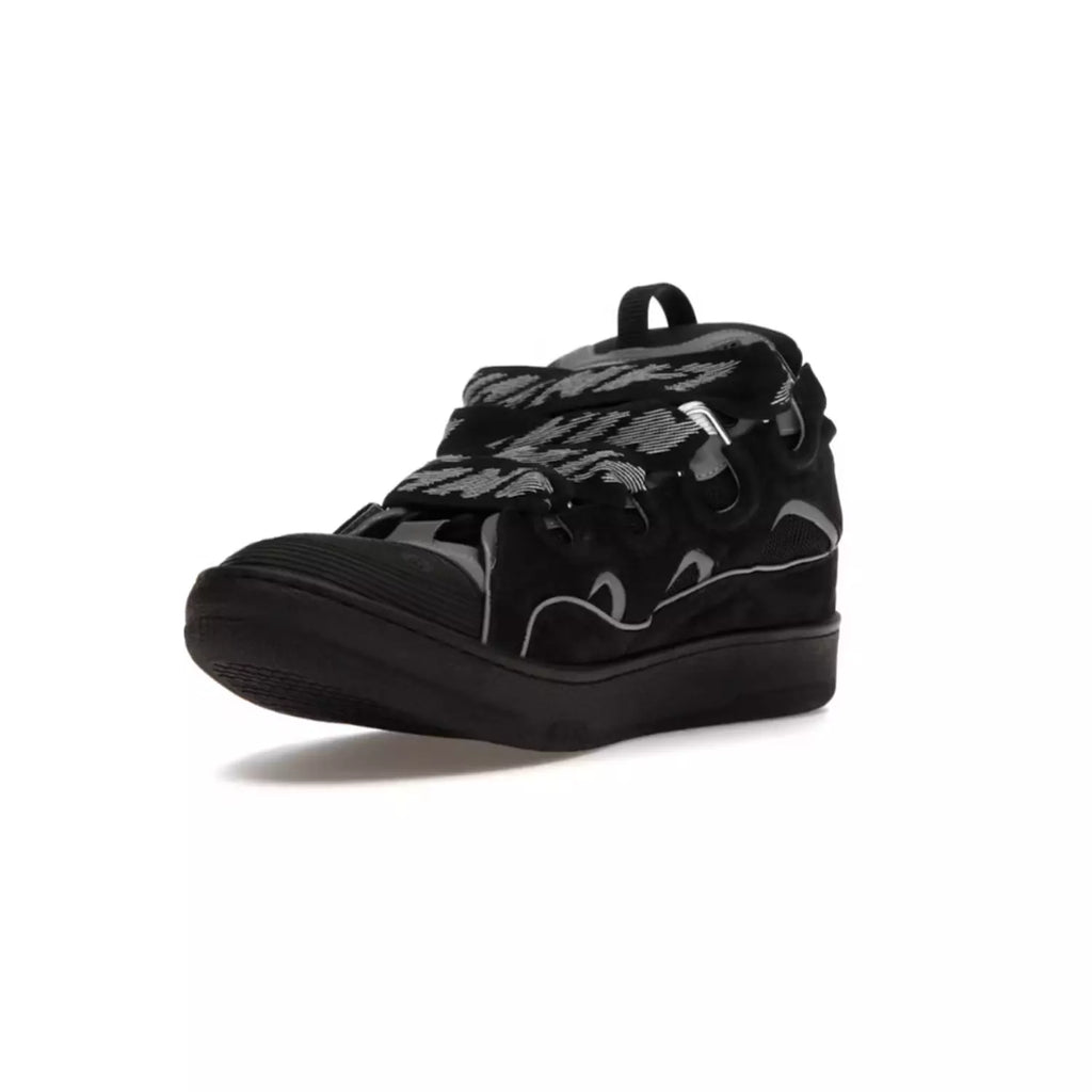 Lanvin Curb Sneaker - Black Gray