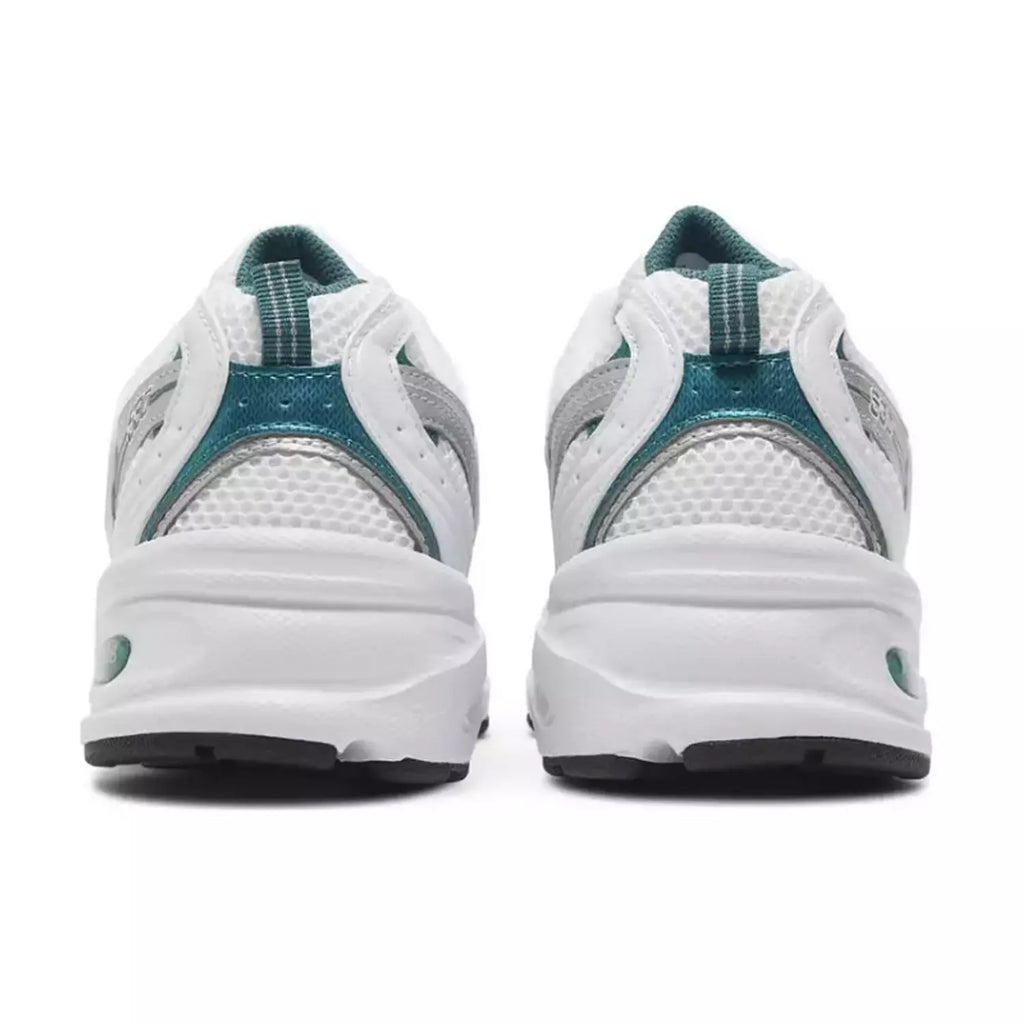 New Balance 530 White Silver Green