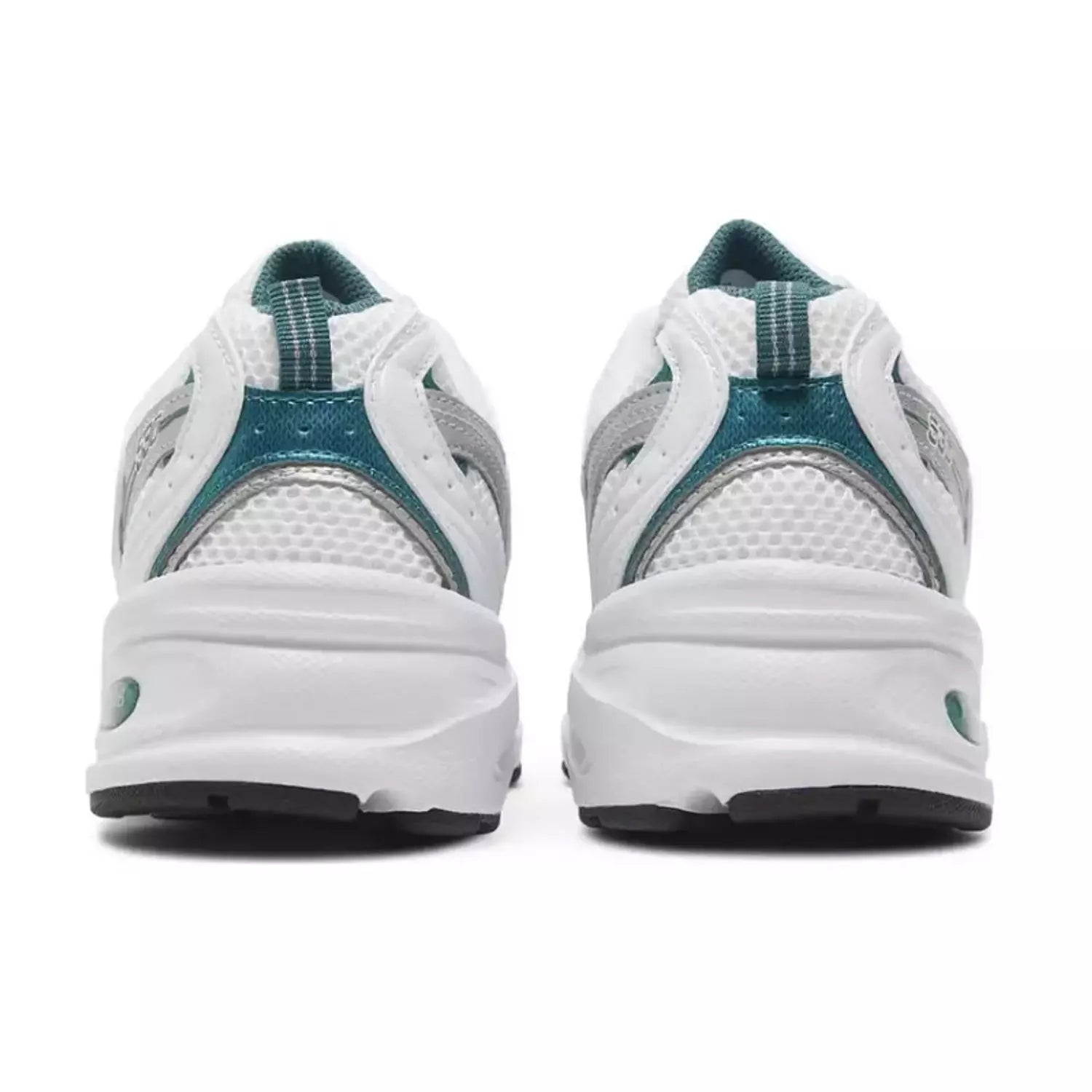 New Balance 530 White Silver Green