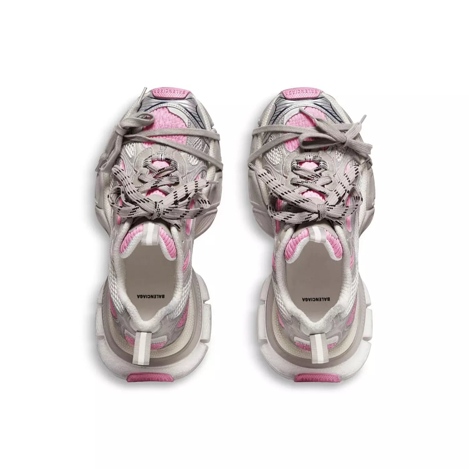 Balenciaga 3XL Sneaker In White/Grey/Pink