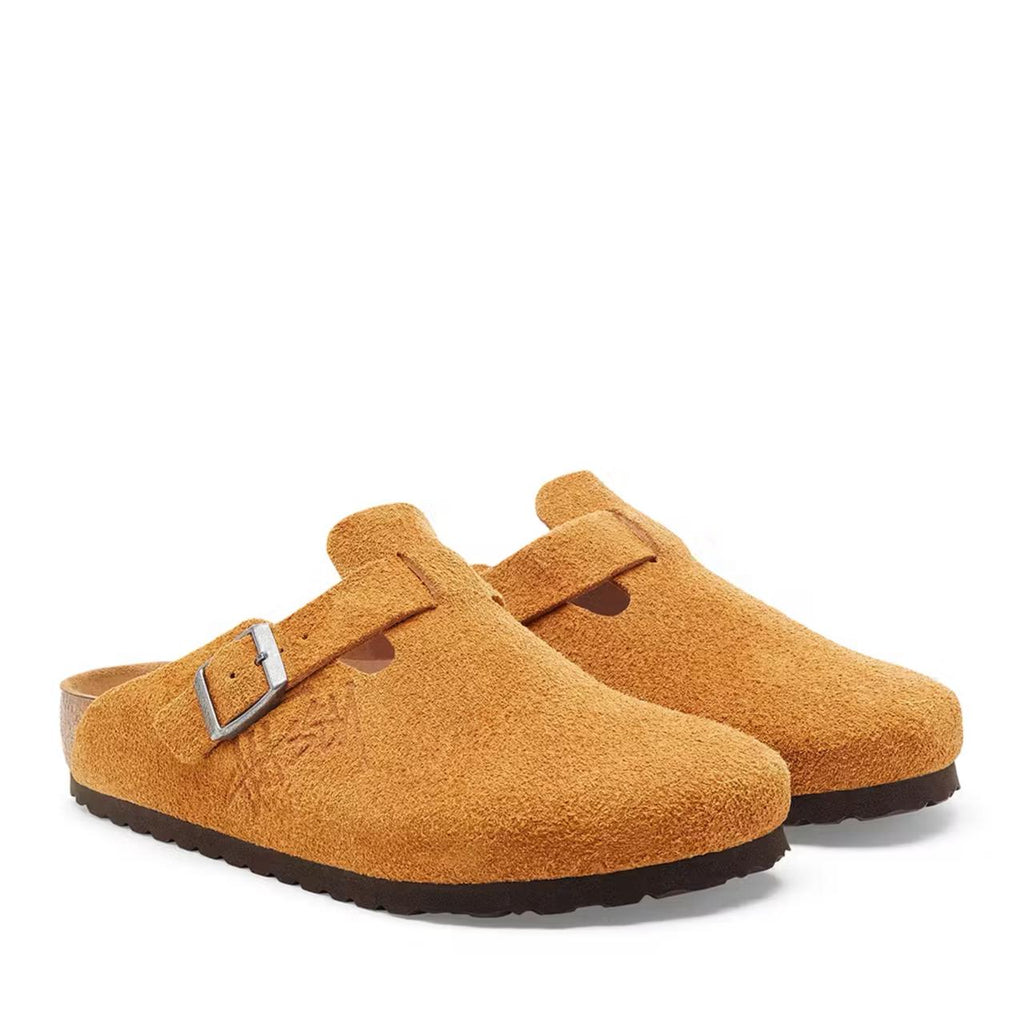 Stussy X Birkenstock boston Bs mink