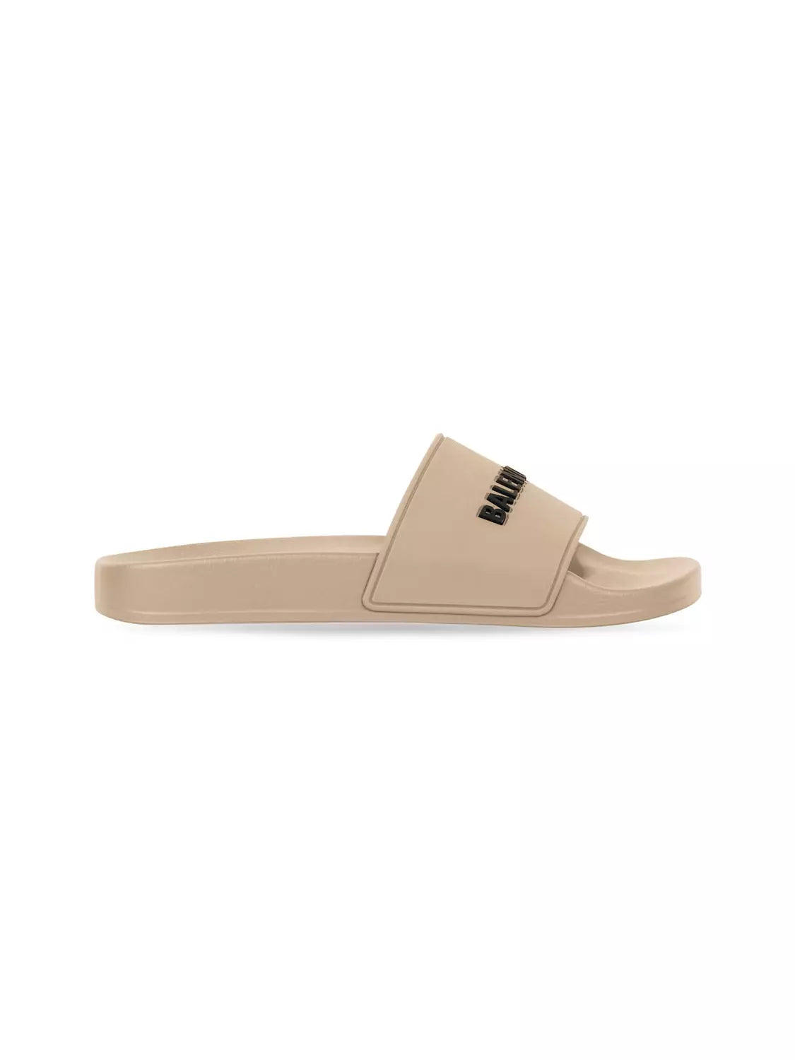 Balenciaga Pool Slide Sandal beige smooth rubber