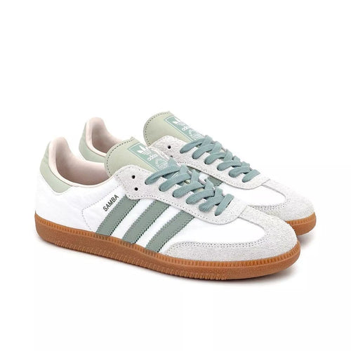Adidas samba OG - silver green putty mauve