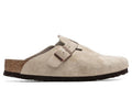 Birkenstock wide boston soft footbed - taupe