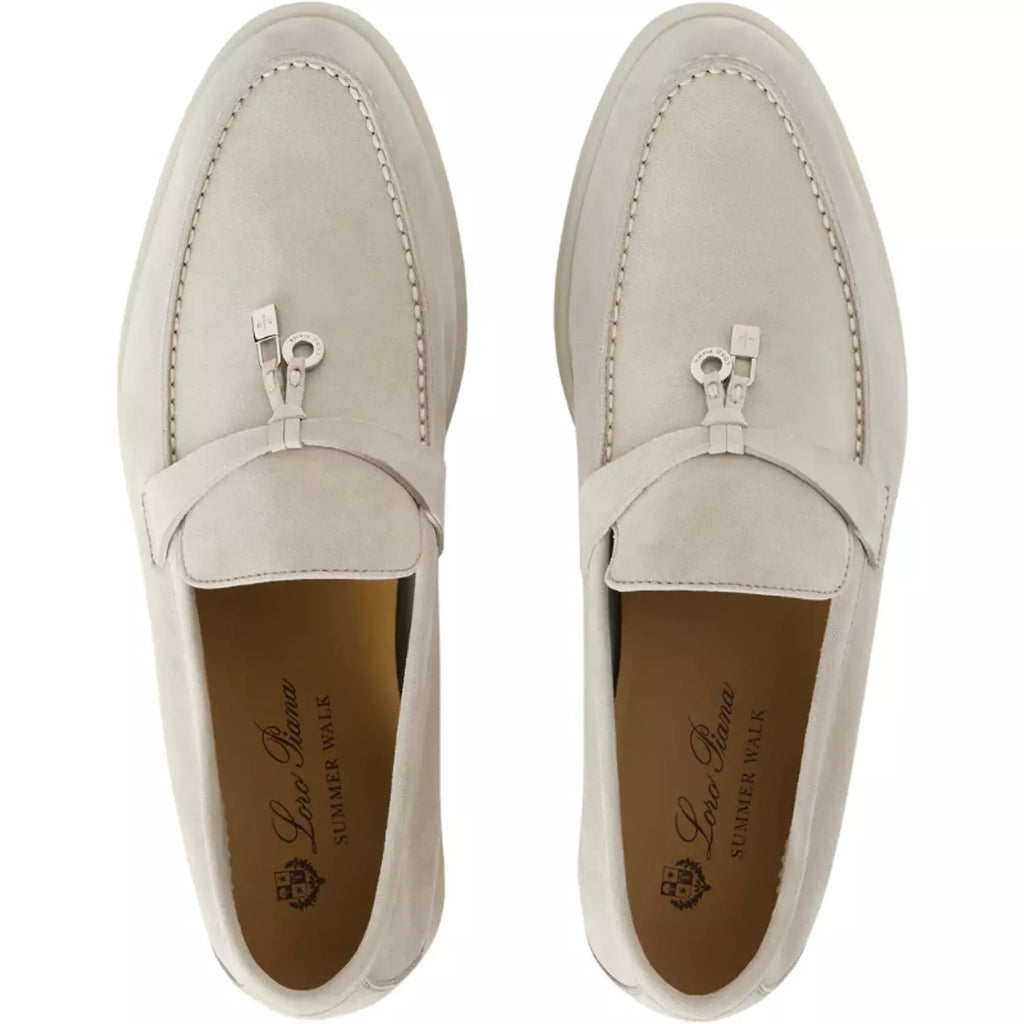Loro piana Summer Charms Walk Loafer'Powder Pearl'