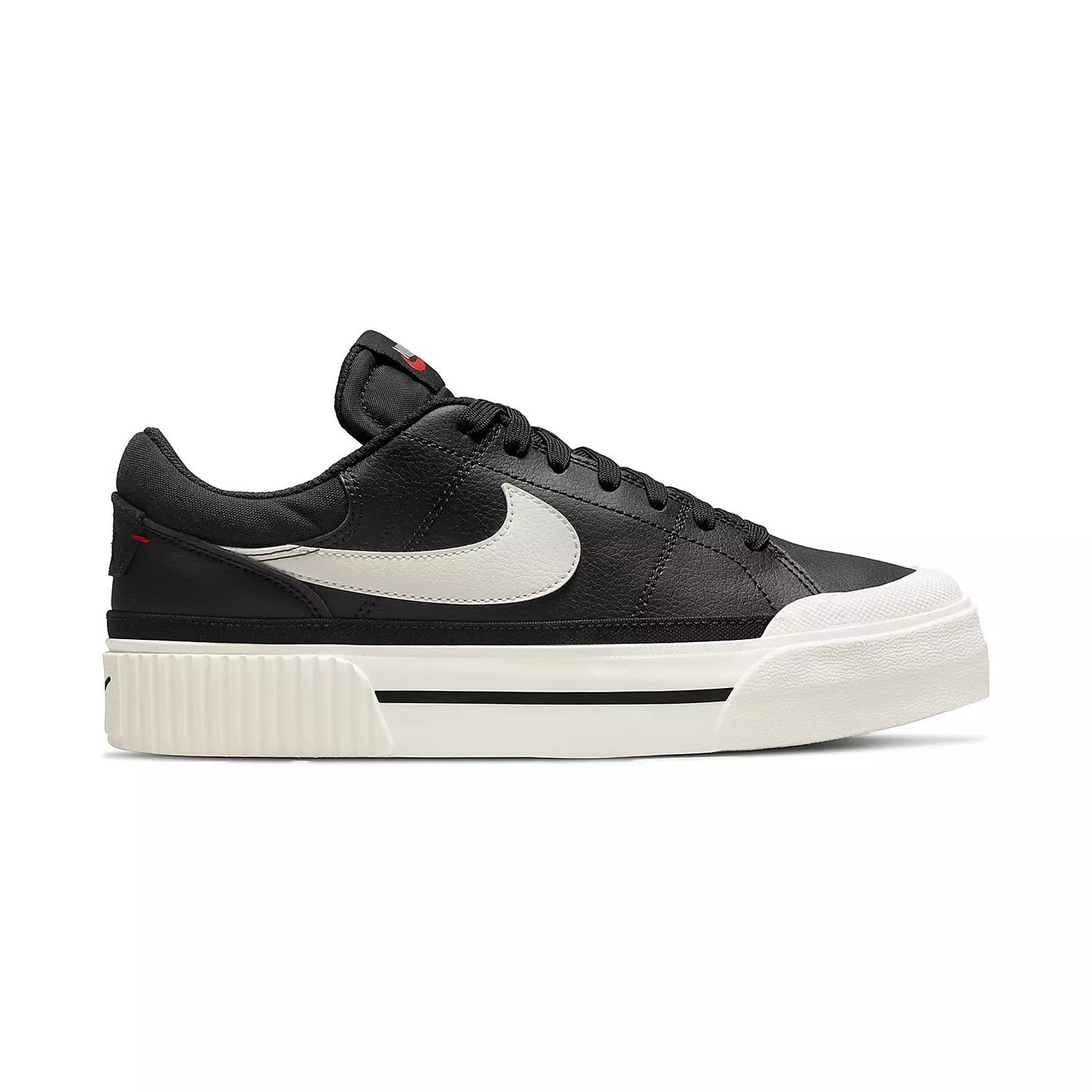 Nike Court Legacy Lift Platform -Black/White