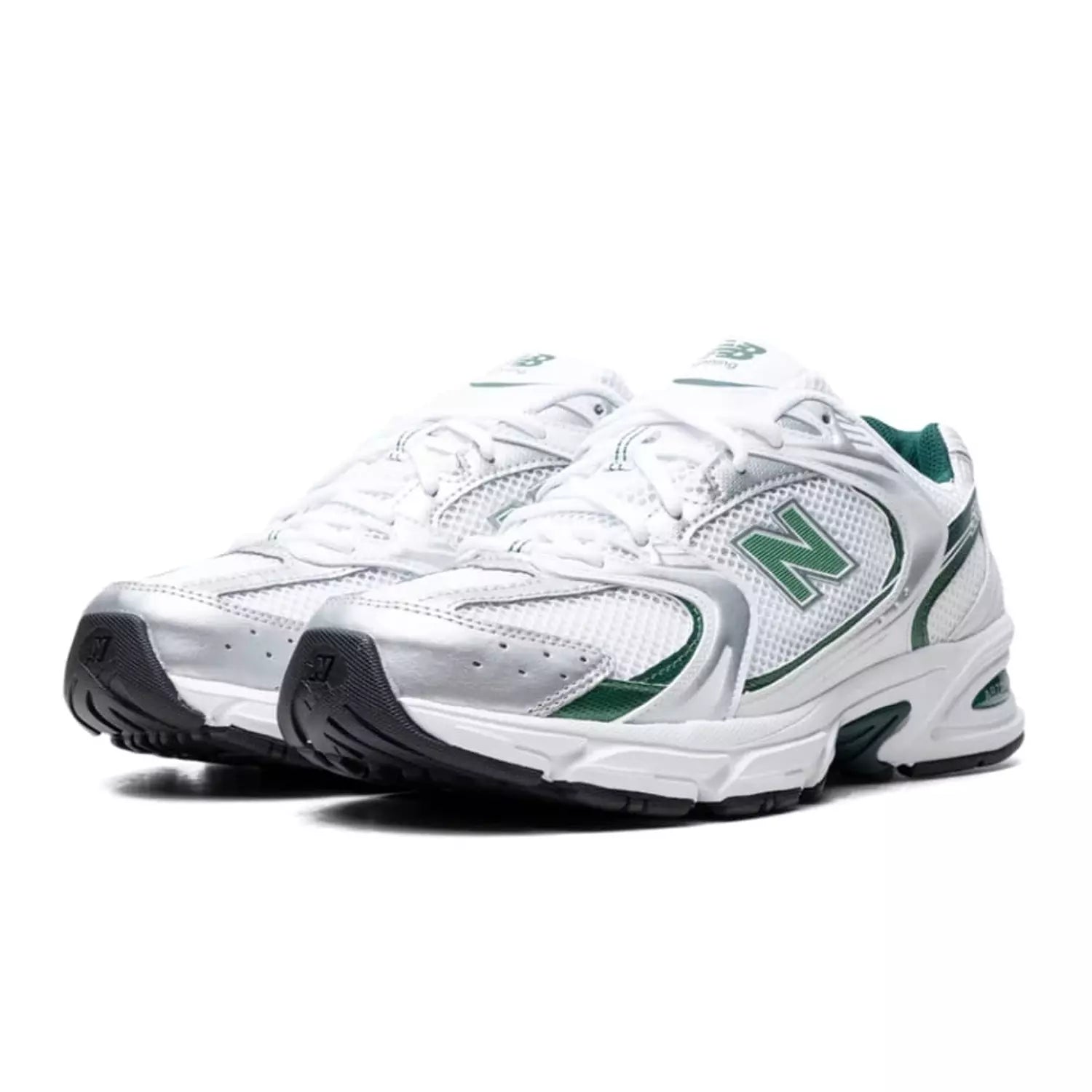 New Balance 530 White Nightwatch Green