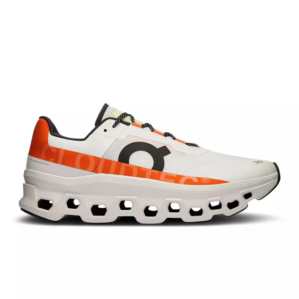 On Running Cloudmonster Undyed/White/Flame