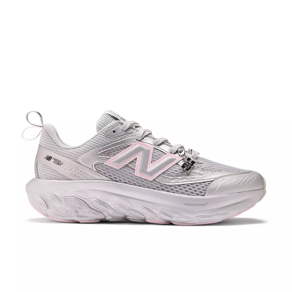 ganni x new balance sliver & pink