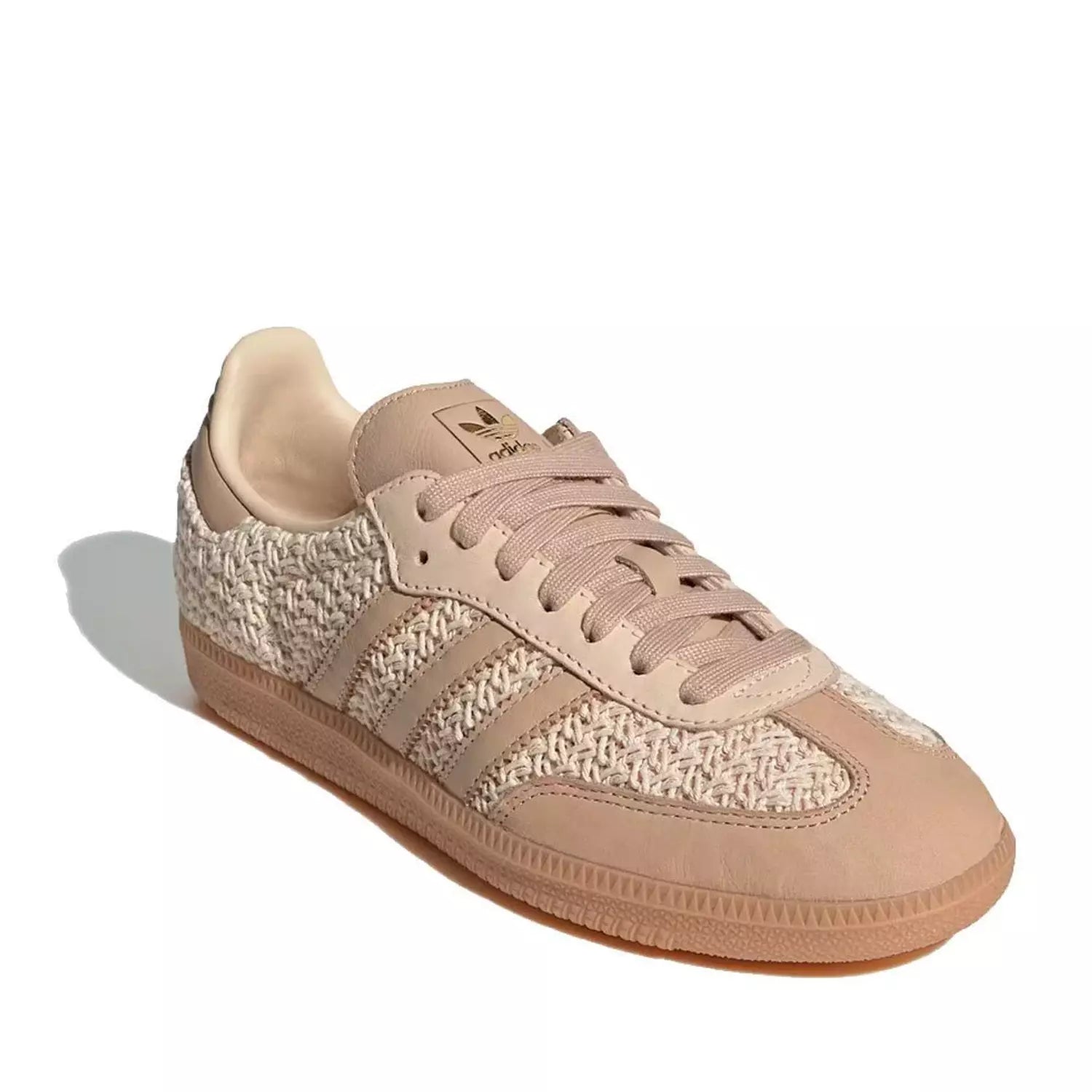 Adidas Samba OG Crochet Pack Sand Strata Bege