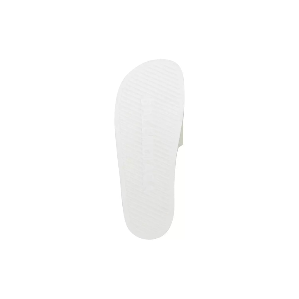 Balenciaga Pool Slide Sandal in white smooth rubber