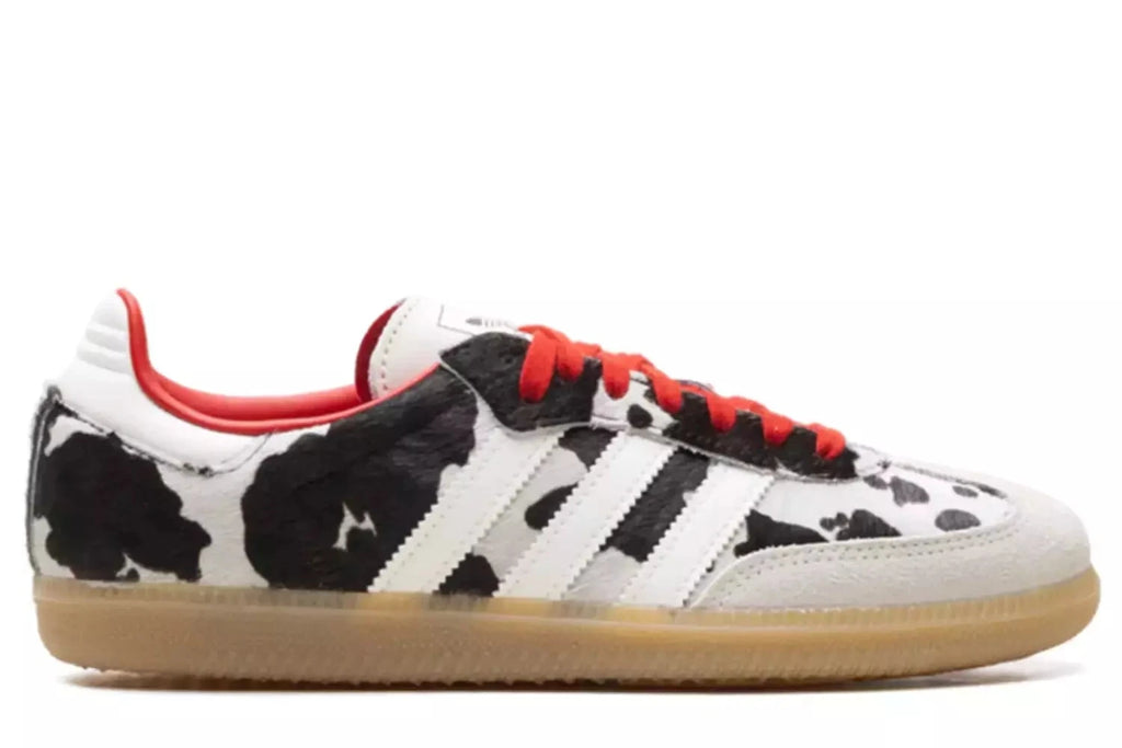 Adidas Samba RED Cow Print