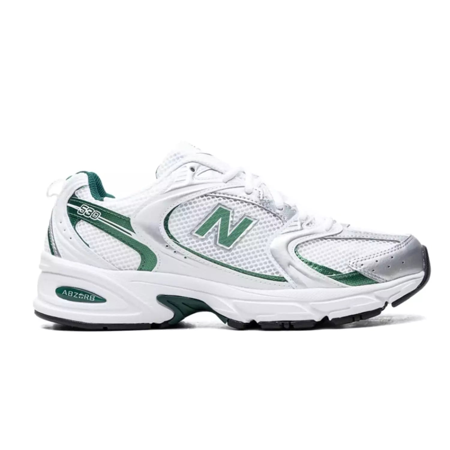 New Balance 530 White Nightwatch Green