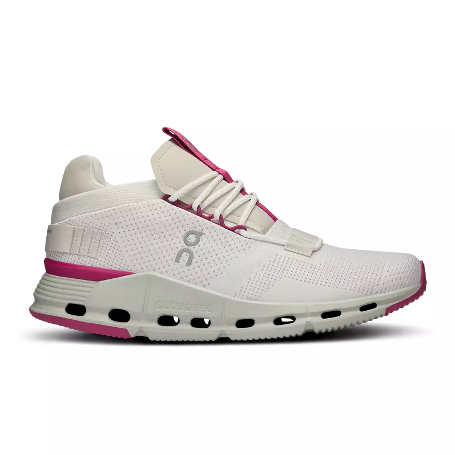 On Running Cloudnova - White Pink