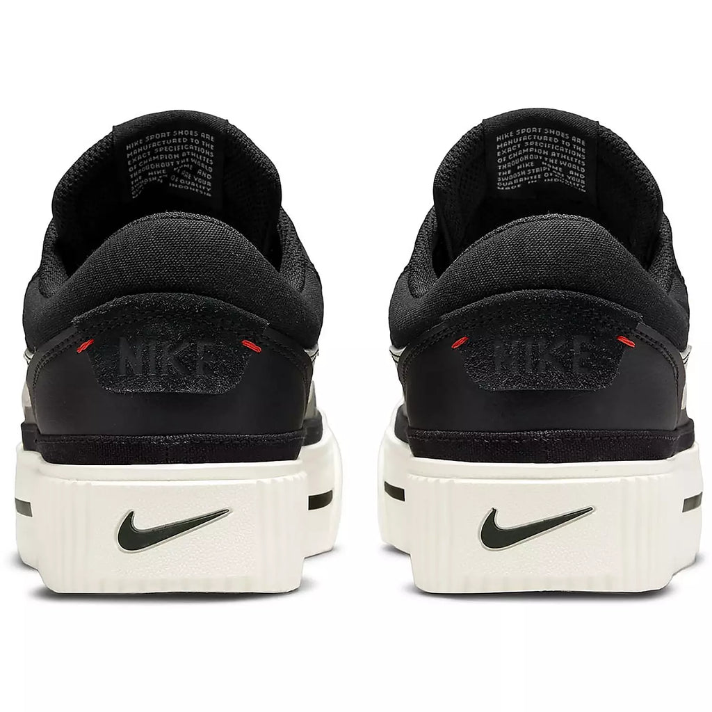 Nike Court Legacy Lift Platform -Black/White