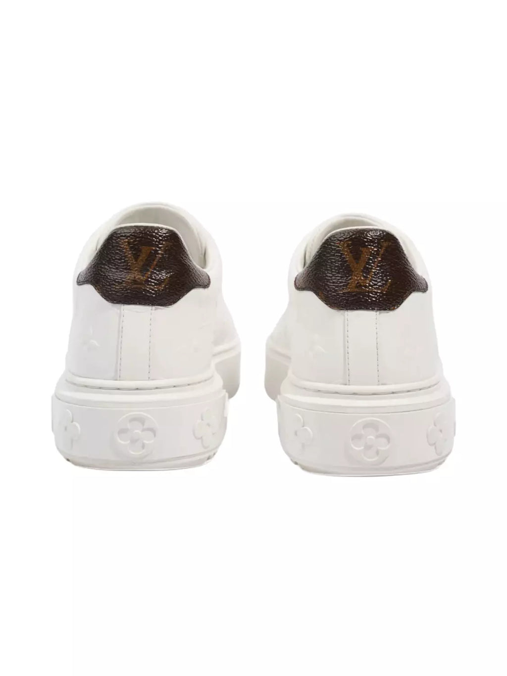 Louis Vuitton Time Out Sneakers White / Monogram Leather