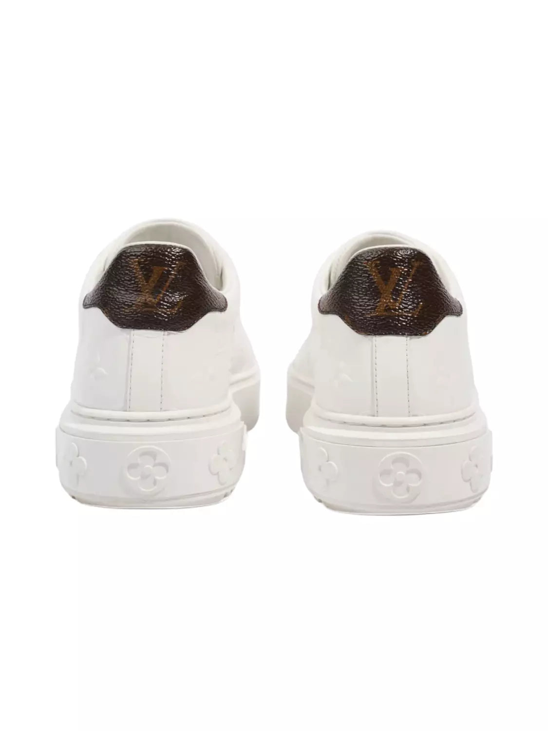 Louis Vuitton Time Out Sneakers White / Monogram Leather