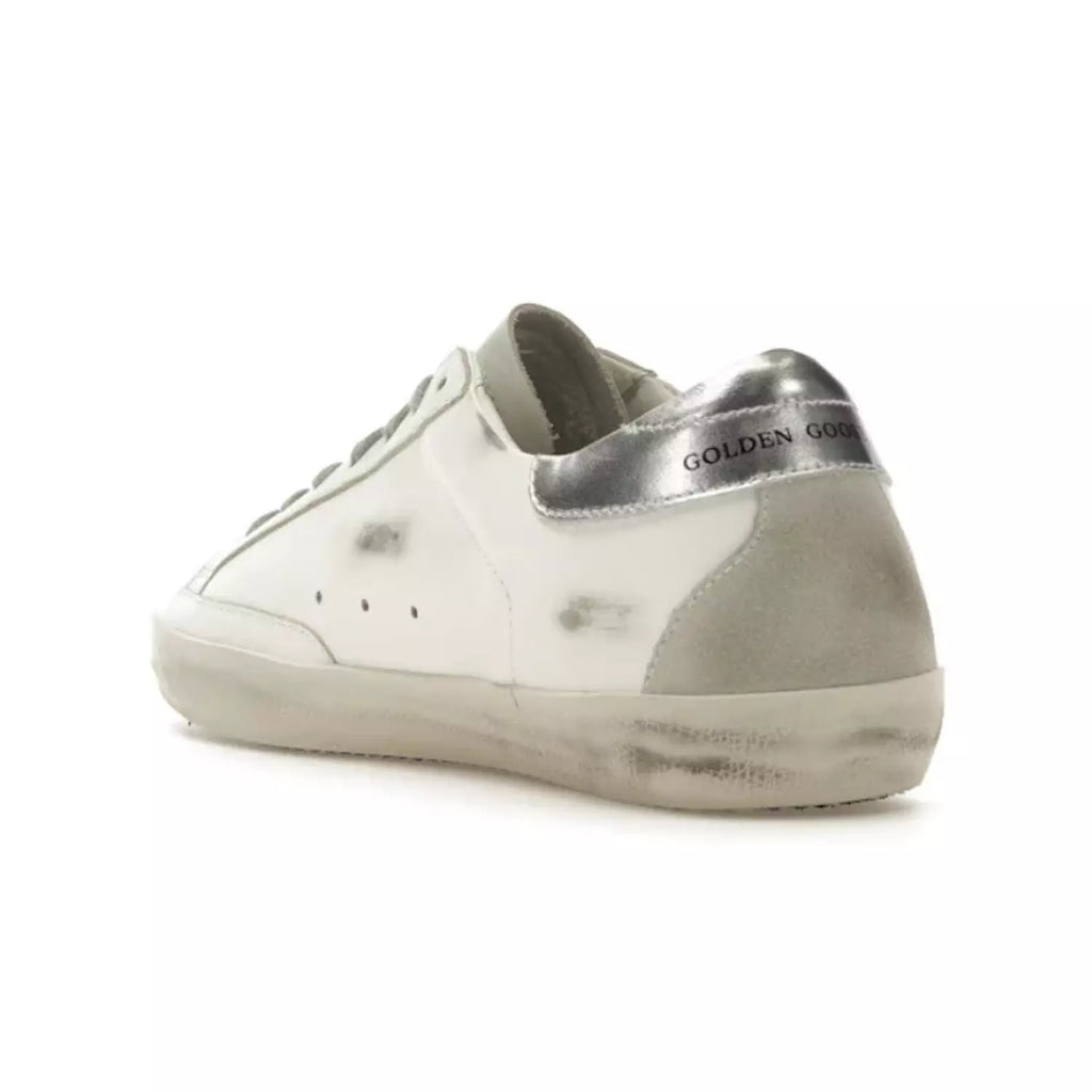 Golden Goose Super-Star – White Silver