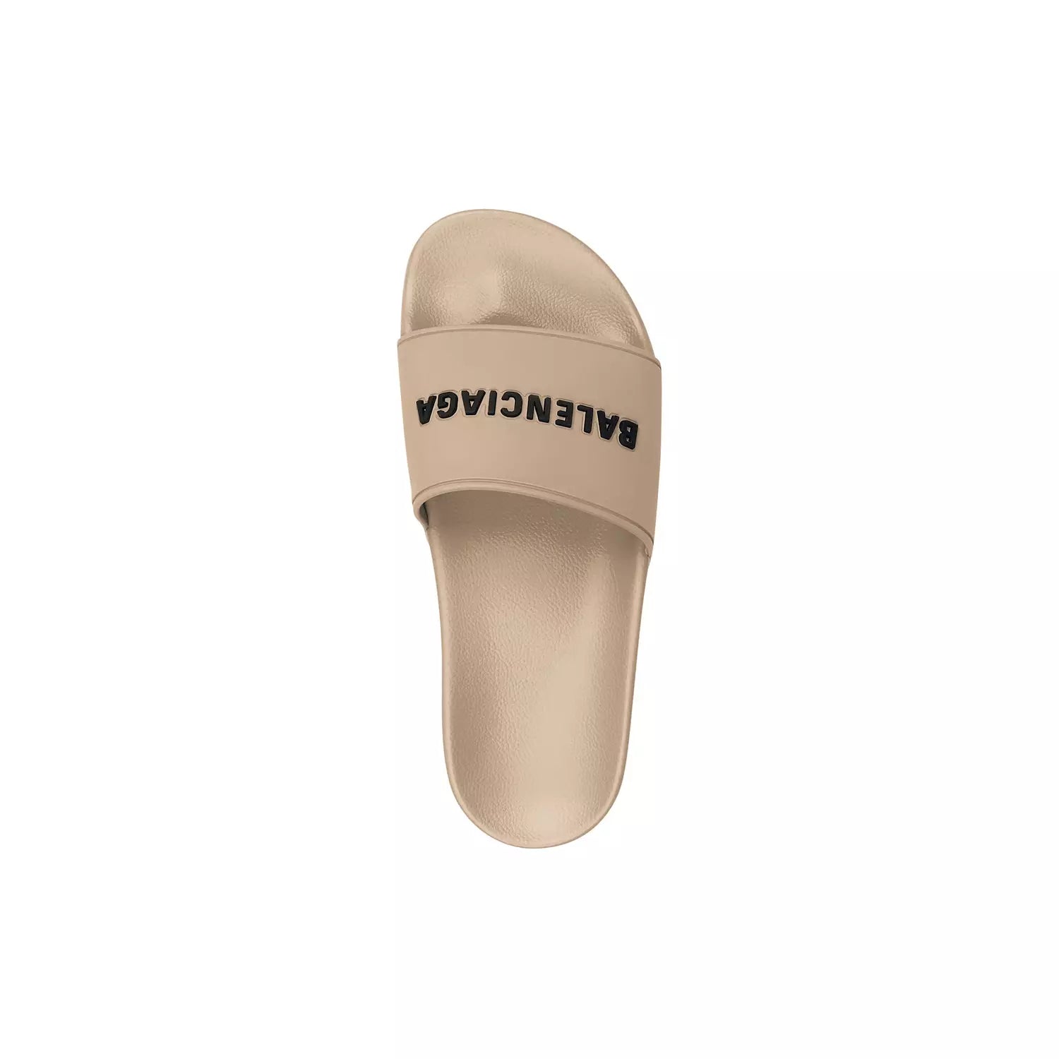 Balenciaga Pool Slide Sandal beige smooth rubber