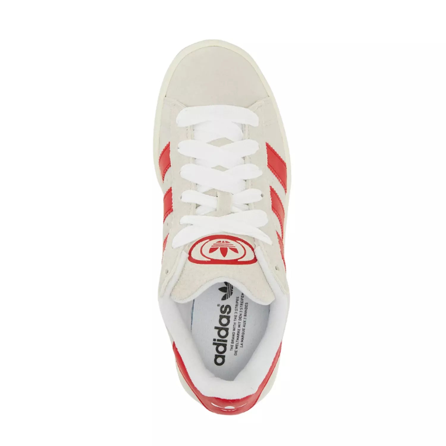 Adidas Campus 00s – Crystal White Better Scarlet