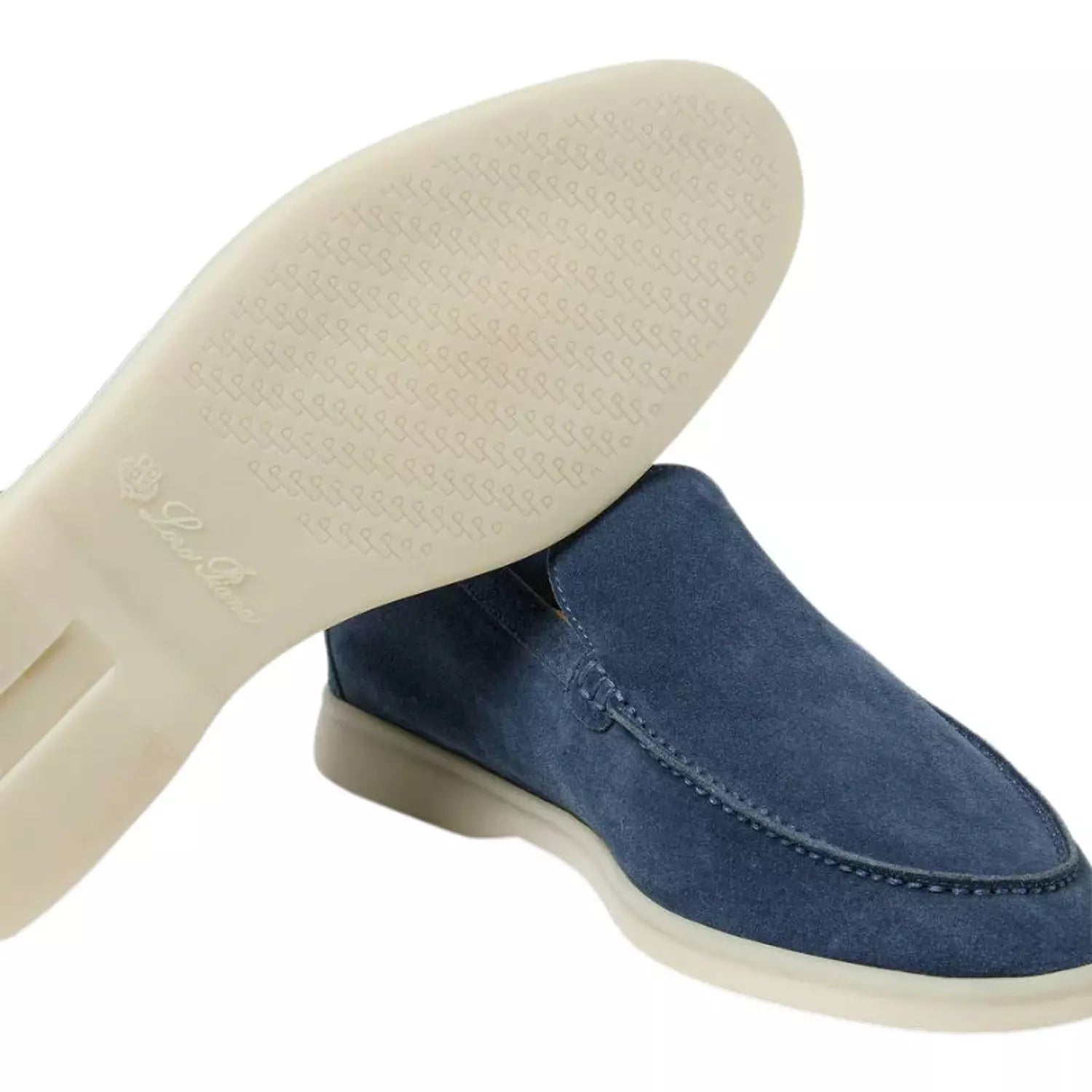 Loro piana Summer Charms Walk Loafer Color : Argo Blue Melange