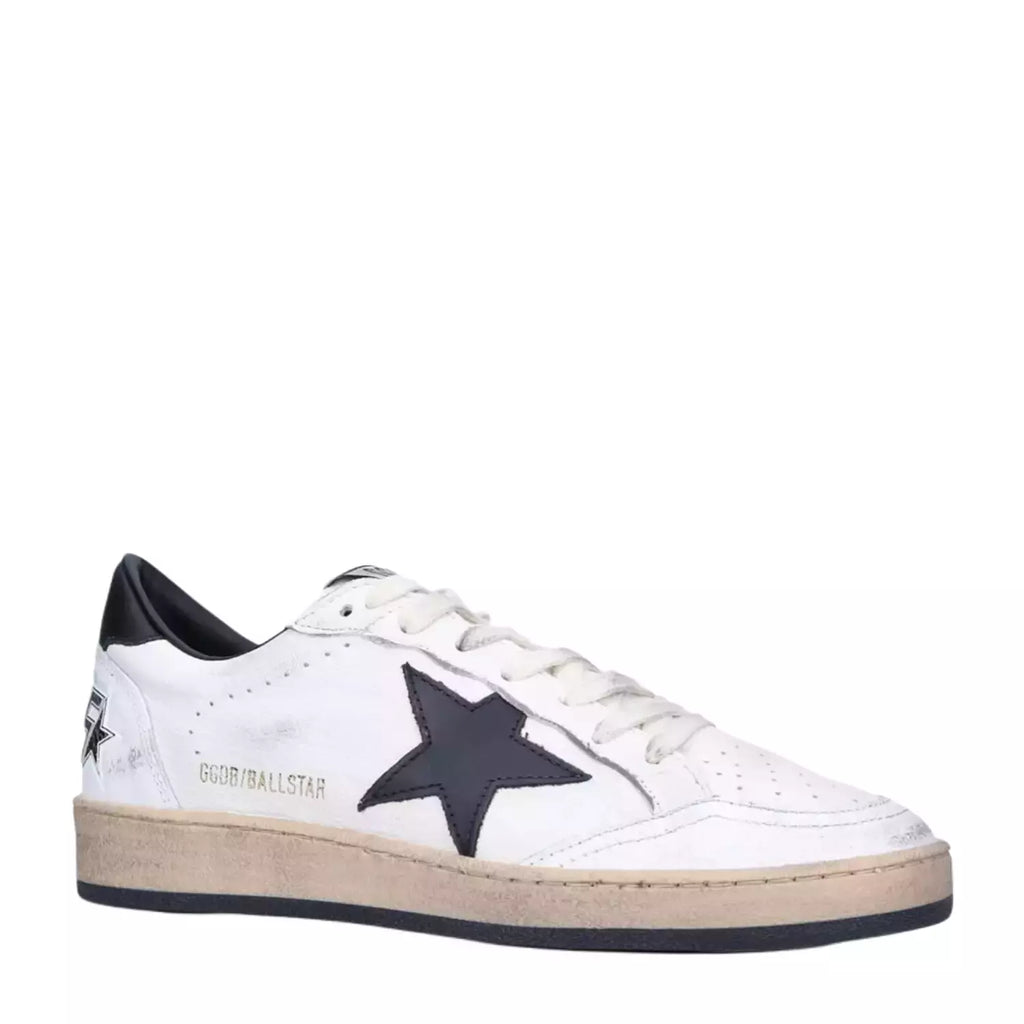 Golden goose Ball-star low - White nappa black star