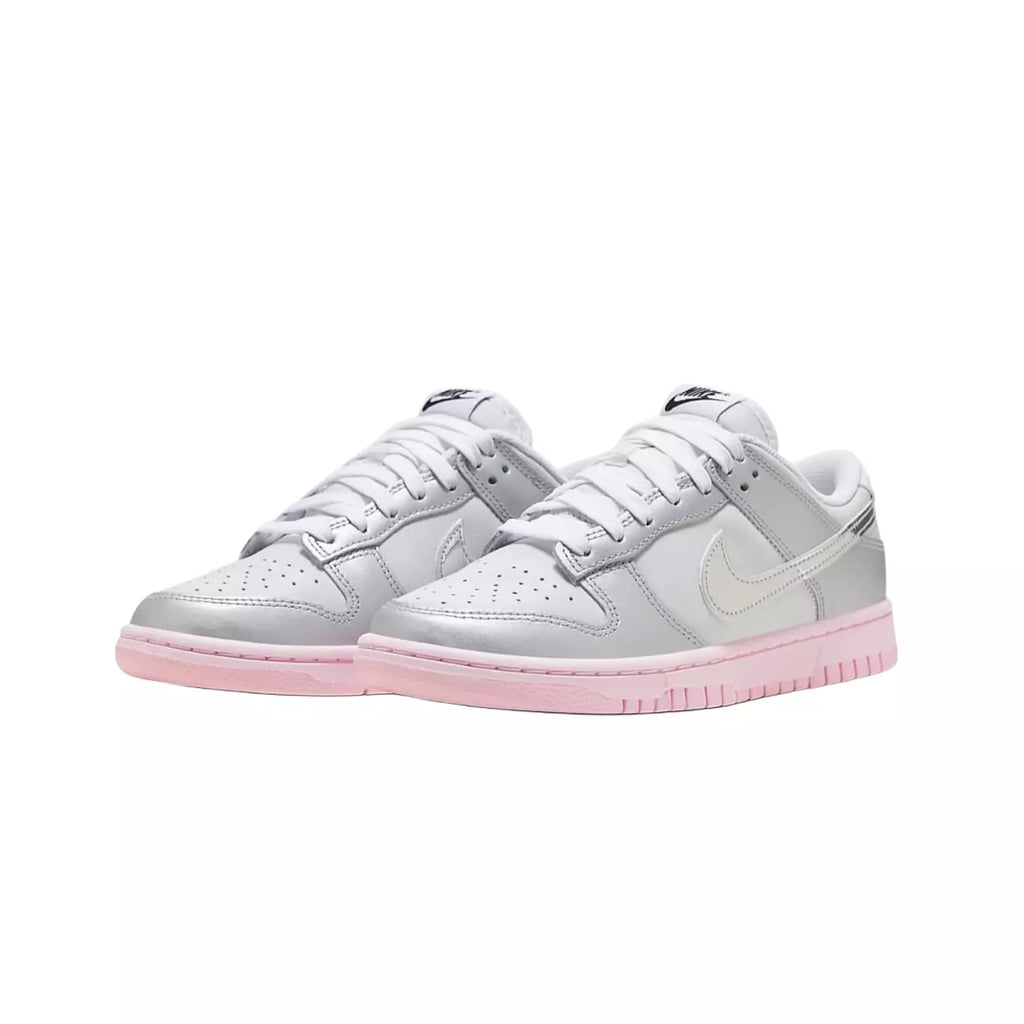 Nike SB Dunk Low LX x metallic silver pink foam