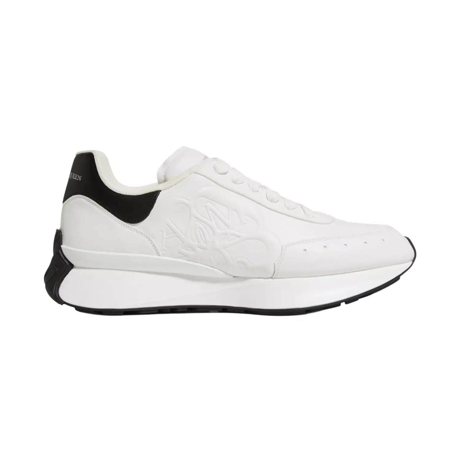 Alexander McQueen Sprint Runner White Black