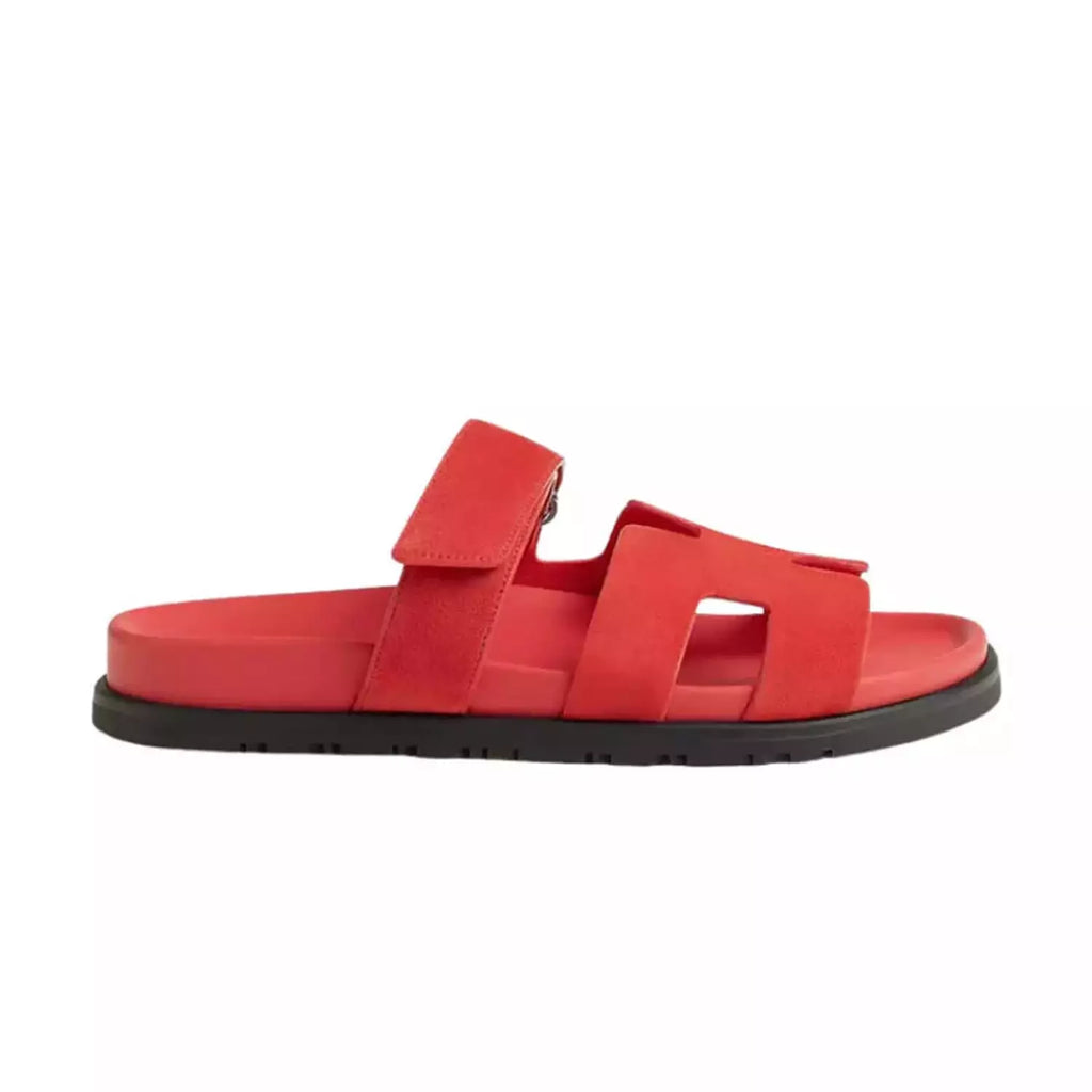 Hermes Chypre Sandal Rose/Vermillon