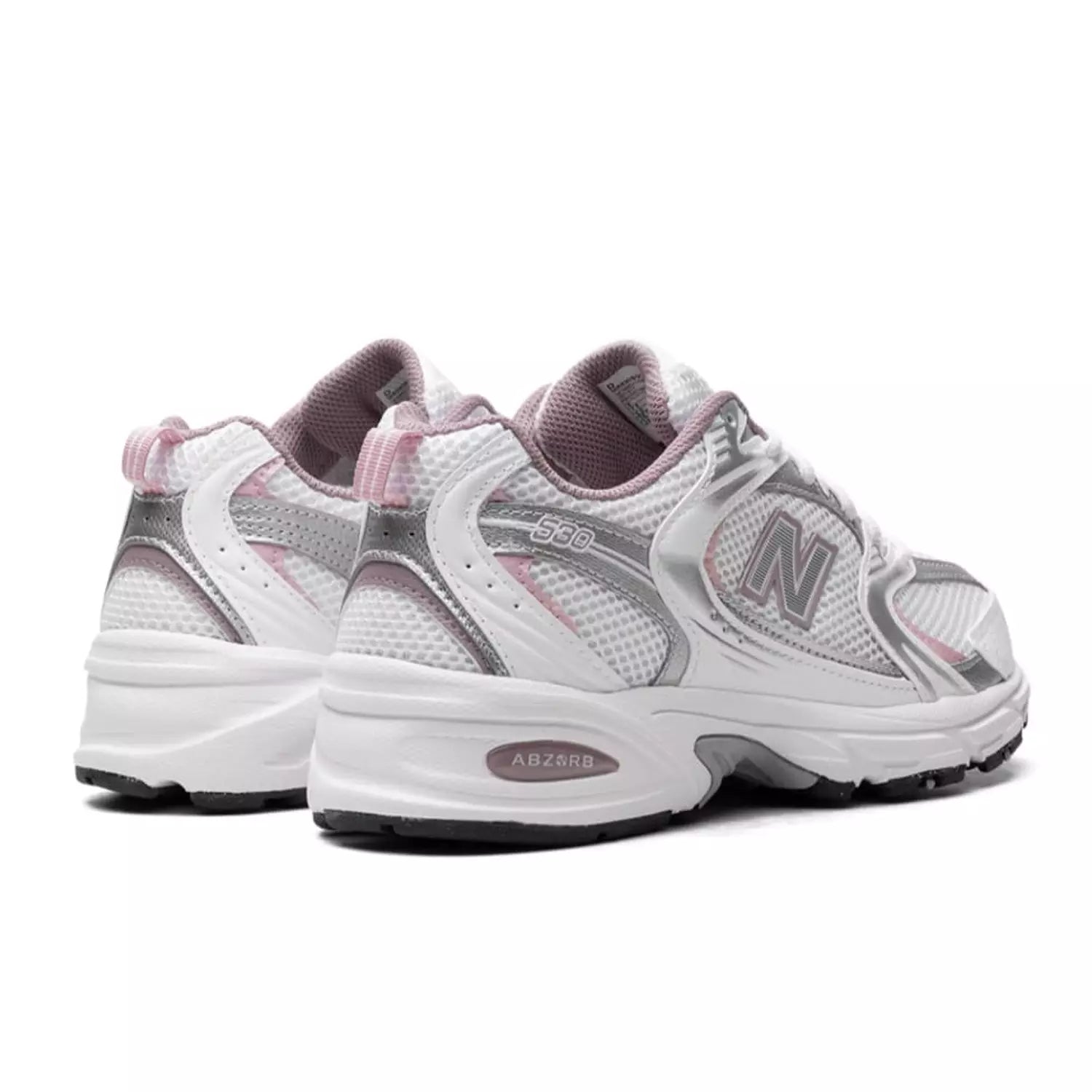 New Balance 530 "White/Silver Metallic/Ice Wine/Mid