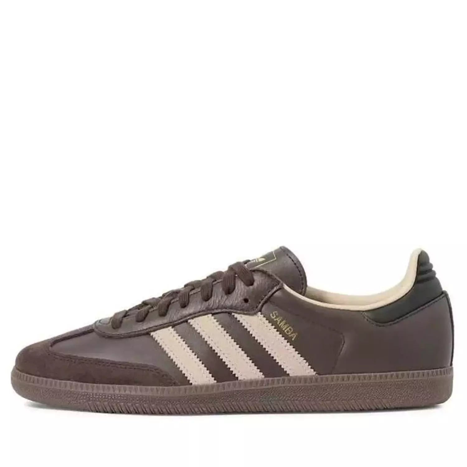 Adidas Samba OG Dark Brown Beige Gum