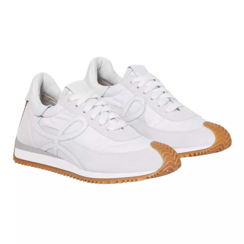 LOEWE Flow Runner Low - White Light Grey Gum