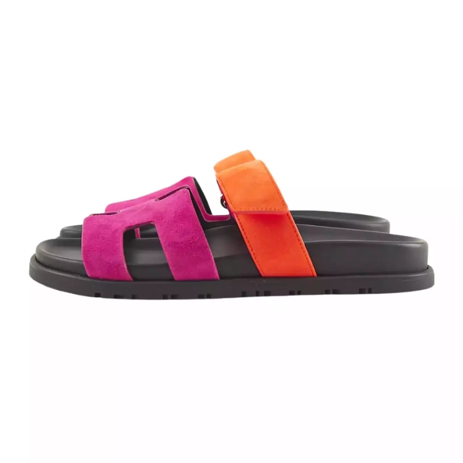 Hermes Chypre Sandal Rose Chapas / Orange Synthétique