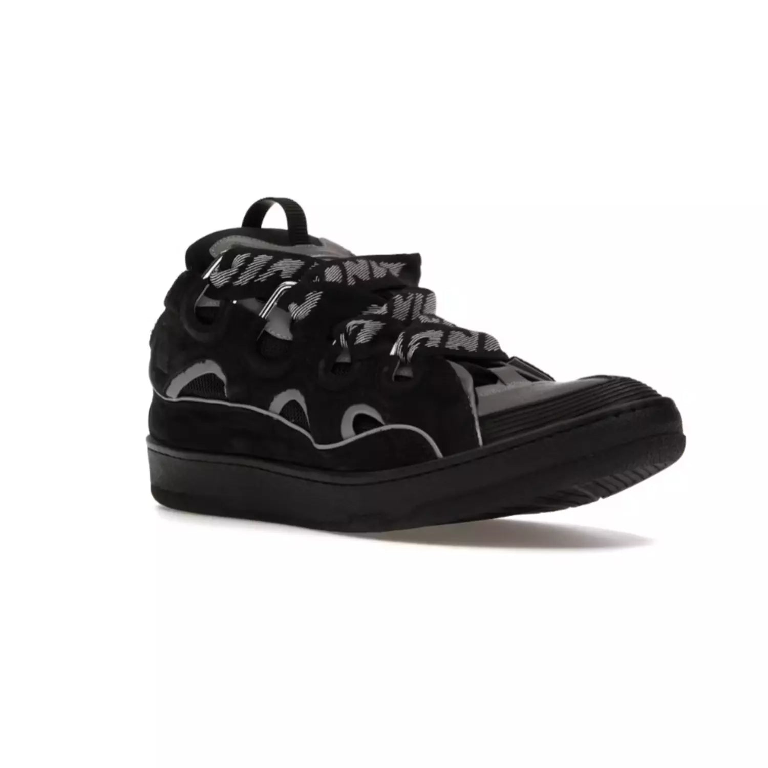 Lanvin Curb Sneaker - Black Gray