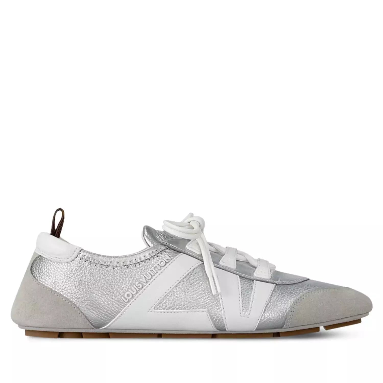 Louis Vuitton LV Sneakerina Metallic grained calf leather