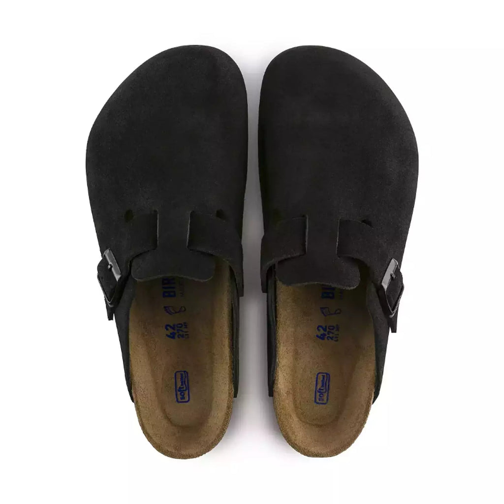 Birkenstock Boston Soft Footbed Black