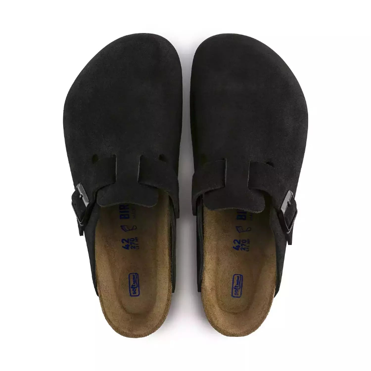 Birkenstock Boston Soft Footbed Black