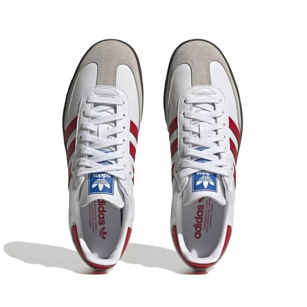 adidas Samba OG - White Better Scarlet