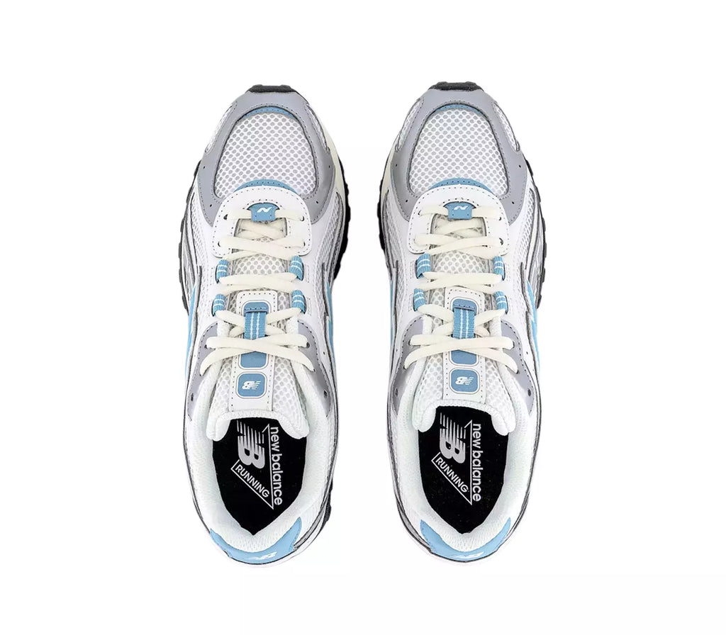 New Balance 204L Trainers Silver Metallic Off White Blue