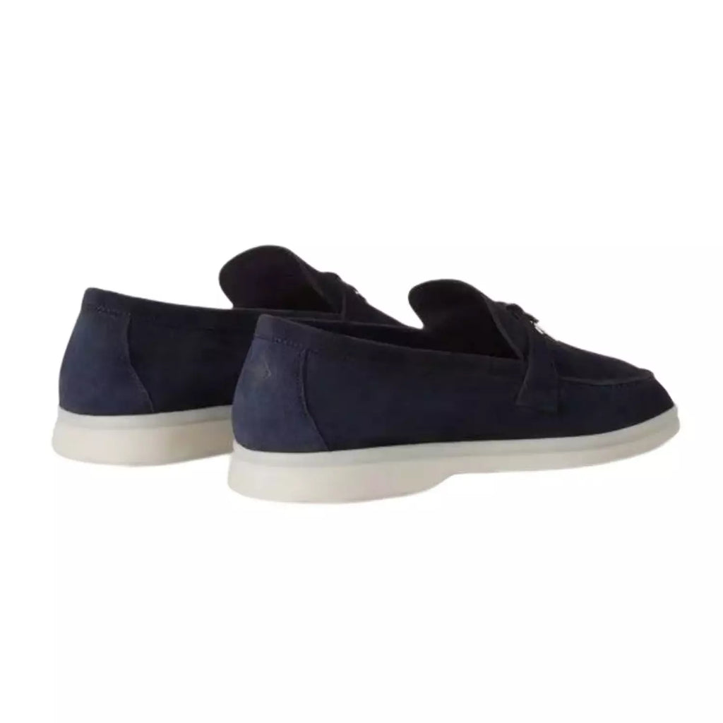 Loro piana Summer Charms Walk Loafer Color : Argo Blue Melange