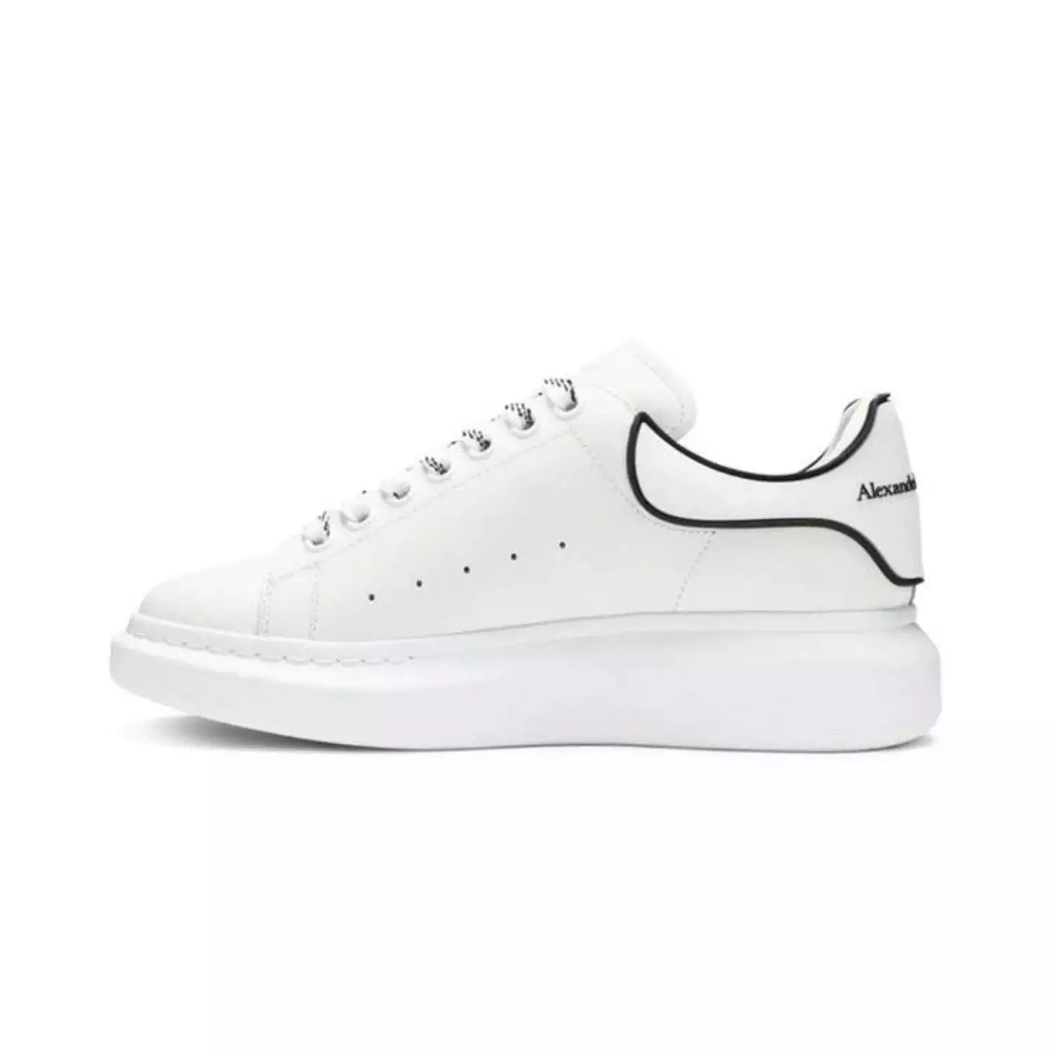 Alexander McQueen Oversized 'New Tech Calf - White Black'